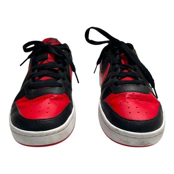 Nike Court Borough Low Size 7Y, Women's 8.5, Black Red BQ5448-007 - Picture 8 of 11